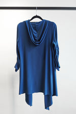 Ruched Sleeve Cardigan