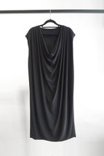 Cowl Neck Drape Dress