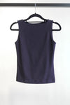 Boat Neck Tank Top - Slate