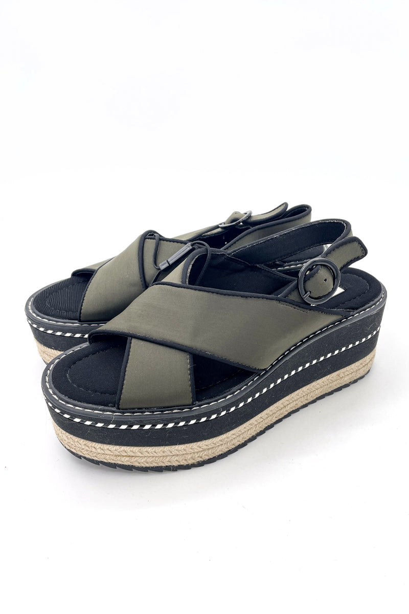 Zara Platform Wedge Sandals Women s Pre Loved ROSARINI